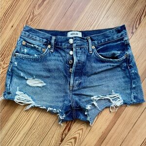 AGOLDE Parker Women's Blue Denim Shorts Size 26